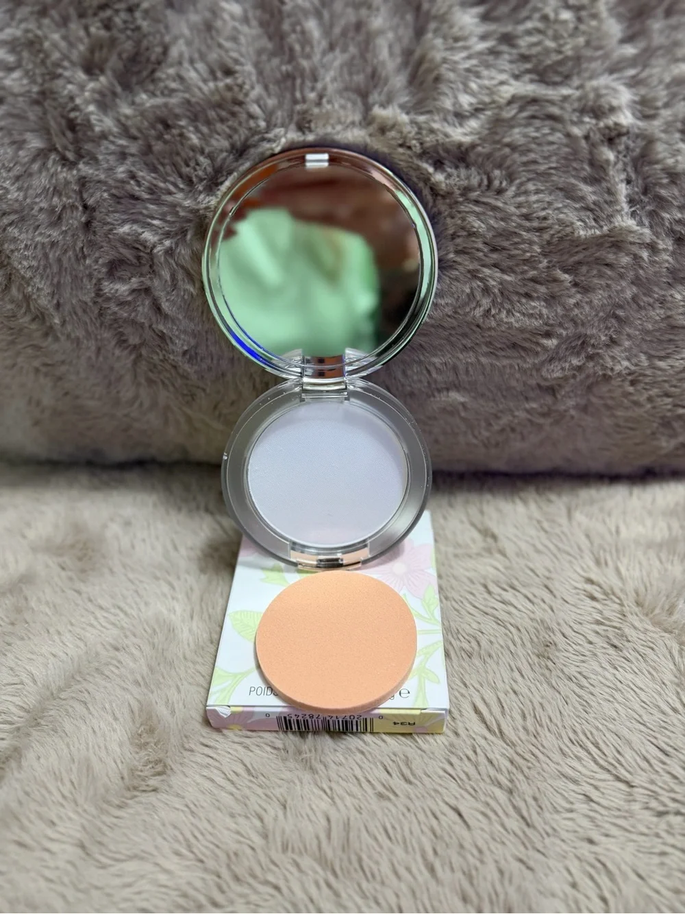 Clinique Floral-Print Stay-Matte Blotting Powder - Pink & Green